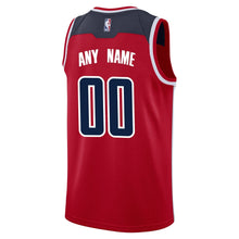 Load image into Gallery viewer, 00 - Men's Fanatics Branded Red Washington Wizards Fast Break Custom Replica Jersey - Icon Edition- Red