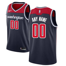 Load image into Gallery viewer, 00 - Men's Nike Navy Washington Wizards Custom Swingman Jersey - Statement Edition- Navy