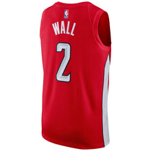 Load image into Gallery viewer, 02 - Men's Nike John Wall Red Washington Wizards 2018/19 Swingman Jersey – Earned Edition - Red