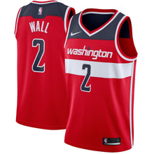 Load image into Gallery viewer, 02 - Men's Nike John Wall Red Washington Wizards Swingman Jersey - Icon Edition - Red
