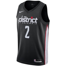 Load image into Gallery viewer, 02- Men's Nike John Wall Black Washington Wizards City Edition Swingman Jersey -Black