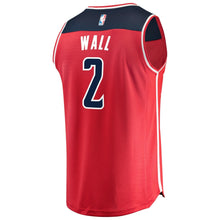 Load image into Gallery viewer, 02 - Youth Fanatics Branded John Wall Red Washington Wizards Fast Break Replica Jersey - Icon Edition -Red