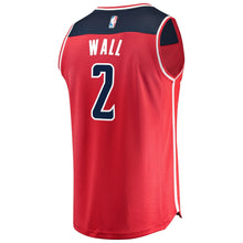 Load image into Gallery viewer, 02 - Men's Fanatics Branded John Wall Red Washington Wizards Fast Break Replica Jersey - Icon Edition - Red