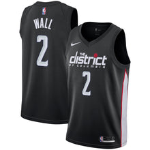 Load image into Gallery viewer, 02 - Youth Nike John Wall Black Washington Wizards 2018/19 City Edition Swingman Jersey- Black