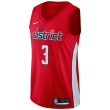 Load image into Gallery viewer, 03- Men's Nike Bradley Beal Red Washington Wizards 2018/19 Swingman Jersey – Earned Edition -Red
