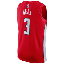 Load image into Gallery viewer, 03- Men's Nike Bradley Beal Red Washington Wizards 2018/19 Swingman Jersey – Earned Edition -Red
