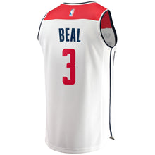 Load image into Gallery viewer, 03 - Men's Fanatics Branded Bradley Beal White Washington Wizards Fast Break Replica Jersey - Association Edition - White