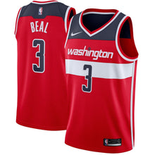 Load image into Gallery viewer, 03 - Men's Nike Bradley Beal Red Washington Wizards Swingman Jersey - Icon Edition-Red