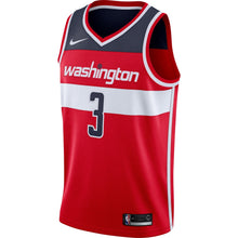 Load image into Gallery viewer, 03 - Men's Nike Bradley Beal Red Washington Wizards Swingman Jersey - Icon Edition-Red