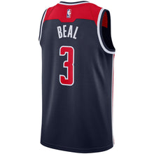 Load image into Gallery viewer, 03 - Men's Nike Bradley Beal Navy Washington Wizards Replica Swingman Jersey - Statement Edition - Navy