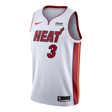 Load image into Gallery viewer, 03 - Dwyane Wade Nike Miami Heat Association White Swingman Jersey - White