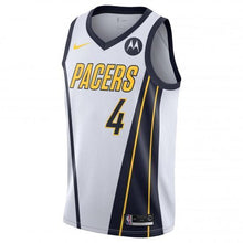 Load image into Gallery viewer, 04 - Victor Oladipo Indiana Pacers 18-19 Earned Edition Swingman Jersey - White