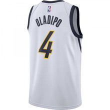 Load image into Gallery viewer, 04 - Victor Oladipo Indiana Pacers 18-19 Earned Edition Swingman Jersey - White