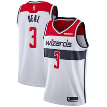 Load image into Gallery viewer, 03 - Men's Nike Bradley Beal White Washington Wizards Swingman Sponsor Patch Jersey - Association Edition - White