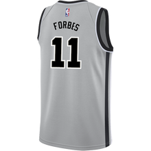 Load image into Gallery viewer, 11 - Forbes San Antonio Spurs Men's Nike 2018-19 Statement Edition Swingman Personalized Jersey  - Grey