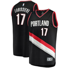 Load image into Gallery viewer, 17 - Skal Labissiere Portland Trail Blazers Fast Break Jersey – Icon Edition - Black