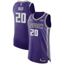 Load image into Gallery viewer, 20 - Men's Nike Harry Giles Purple Sacramento Kings Authentic Sponsor Patch Jersey – Icon Edition