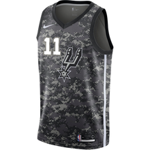 Load image into Gallery viewer, 11 - Forbes San Antonio Spurs Men's Nike 2018-19 City Edition Swingman Personalized Jersey - Navy