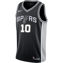 Load image into Gallery viewer, 10 - Costello San Antonio Spurs Men's Nike Custom Personalized Icon Swingman Jersey - Black