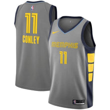 Load image into Gallery viewer, 11 - Men's Nike Mike Conley Memphis Grizzlies City Edition Swingman Jersey - Gray