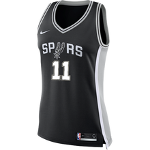 Load image into Gallery viewer, 11 - Forbes San Antonio Spurs Women's Nike Custom Personalized Icon Swingman Jersey - Black
