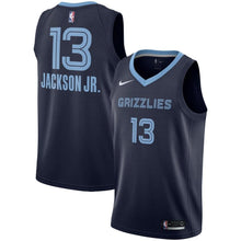 Load image into Gallery viewer, 13 - Men's Nike Jaren Jackson Memphis Grizzlies Swingman Team Jersey - Navy