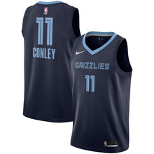 Load image into Gallery viewer, 11 - Men's Nike Mike Conley Memphis Grizzlies Replica Swingman Jersey - Icon Edition - Navy