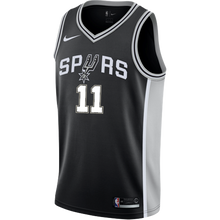 Load image into Gallery viewer, 11 - Forbes San Antonio Spurs Men's Nike Custom Personalized Icon Swingman Jersey - Black
