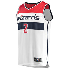 Load image into Gallery viewer, 02 - Youth Fanatics Branded John Wall White Washington Wizards Fast Break Replica Jersey - Association Edition- White
