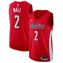 Load image into Gallery viewer, 02 - Youth Nike John Wall Red Washington Wizards 2018/19 Swingman Jersey – Earned Edition - Red