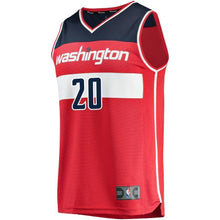 Load image into Gallery viewer, 20 - Youth Fanatics Branded Jodie Meeks Red Washington Wizards Fast Break Player Jersey - Icon Edition - Red