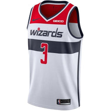 Load image into Gallery viewer, 03 - Men's Nike Bradley Beal White Washington Wizards Swingman Sponsor Patch Jersey - Association Edition - White