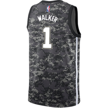 Load image into Gallery viewer, 1 - Walker San Antonio Spurs Men's Nike 2018-19 City Edition Swingman Personalized Jersey - Navy