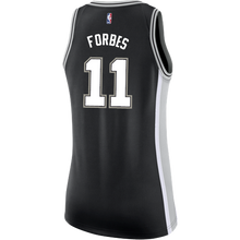 Load image into Gallery viewer, 11 - Forbes San Antonio Spurs Women's Nike Custom Personalized Icon Swingman Jersey - Black