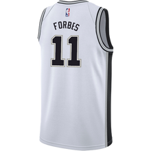 Load image into Gallery viewer, 11 - Forbes San Antonio Spurs Men's Nike Custom Personalized Icon Swingman Jersey - White