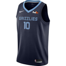 Load image into Gallery viewer, 10 - Men's Nike Ivan Rabb Memphis Grizzlies Swingman Sponsor Patch Jersey – Icon Edition - Navy