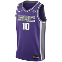 Load image into Gallery viewer, 10 - Men's Nike Frank Mason III Purple Sacramento Kings Swingman Sponsor Patch Jersey - Icon Edition