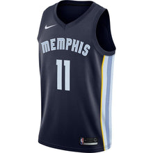 Load image into Gallery viewer, 11 - Men's Nike Mike Conley Memphis Grizzlies Swingman Jersey - Icon Edition - Navy