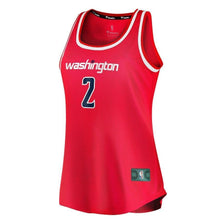 Load image into Gallery viewer, 02 - Women's Fanatics Branded John Wall Red Washington Wizards Fast Break Tank Jersey - Icon Edition - Red