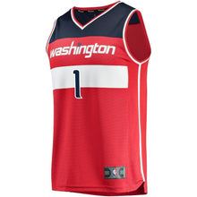 Load image into Gallery viewer, 01 - Youth Fanatics Branded Chris McCullough Red Washington Wizards Fast Break Player Jersey - Icon Edition - Red