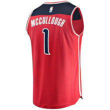 Load image into Gallery viewer, 01 - Youth Fanatics Branded Chris McCullough Red Washington Wizards Fast Break Player Jersey - Icon Edition - Red