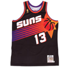 Load image into Gallery viewer, 13 - Nba Phoenix Suns Steve Nash Hardwood Classics Throwback Home Jersey - Black