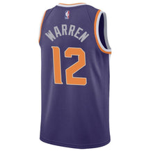 Load image into Gallery viewer, 12 - Nba Phoenix Suns Tj Warren Nike Swingman Jersey Icon Edition - Purple