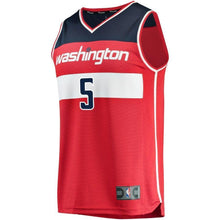 Load image into Gallery viewer, 05 - Youth Fanatics Branded Bobby Portis Red Washington Wizards Fast Break Replica Jersey - Icon Edition - Red