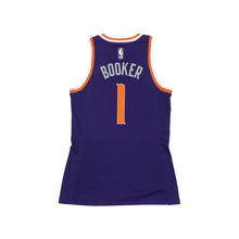 Load image into Gallery viewer, 01 - Nba Phoenix Suns Women's Devin Booker Nike Swingman Jersey Icon Edition - Purple