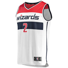 Load image into Gallery viewer, 02 - Men's Fanatics Branded John Wall White Washington Wizards Fast Break Replica Jersey - Association Edition - White