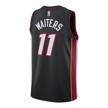 Load image into Gallery viewer, 11 - Dion Waiters Nike Miami Heat Icon Black Swingman Jersey - Black