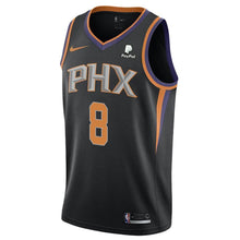 Load image into Gallery viewer, 08 -Nba Phoenix Suns George King Nike Swingman Jersey Statement Edition - Black