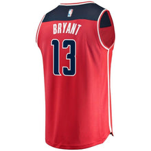 Load image into Gallery viewer, 13 - Men's Fanatics Branded Thomas Bryant Red Washington Wizards Fast Break Replica Jersey – Icon Edition - Red