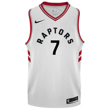 Load image into Gallery viewer, 07 - Raptors Adult Swingman Icon Jersey - Lowry - White